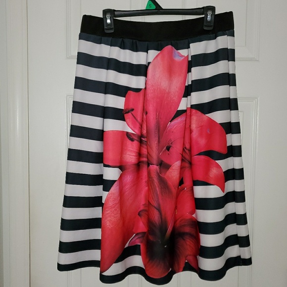 Rue21 Dresses & Skirts - Rue 21 Rue Plus Flora Striped Skirt 2X